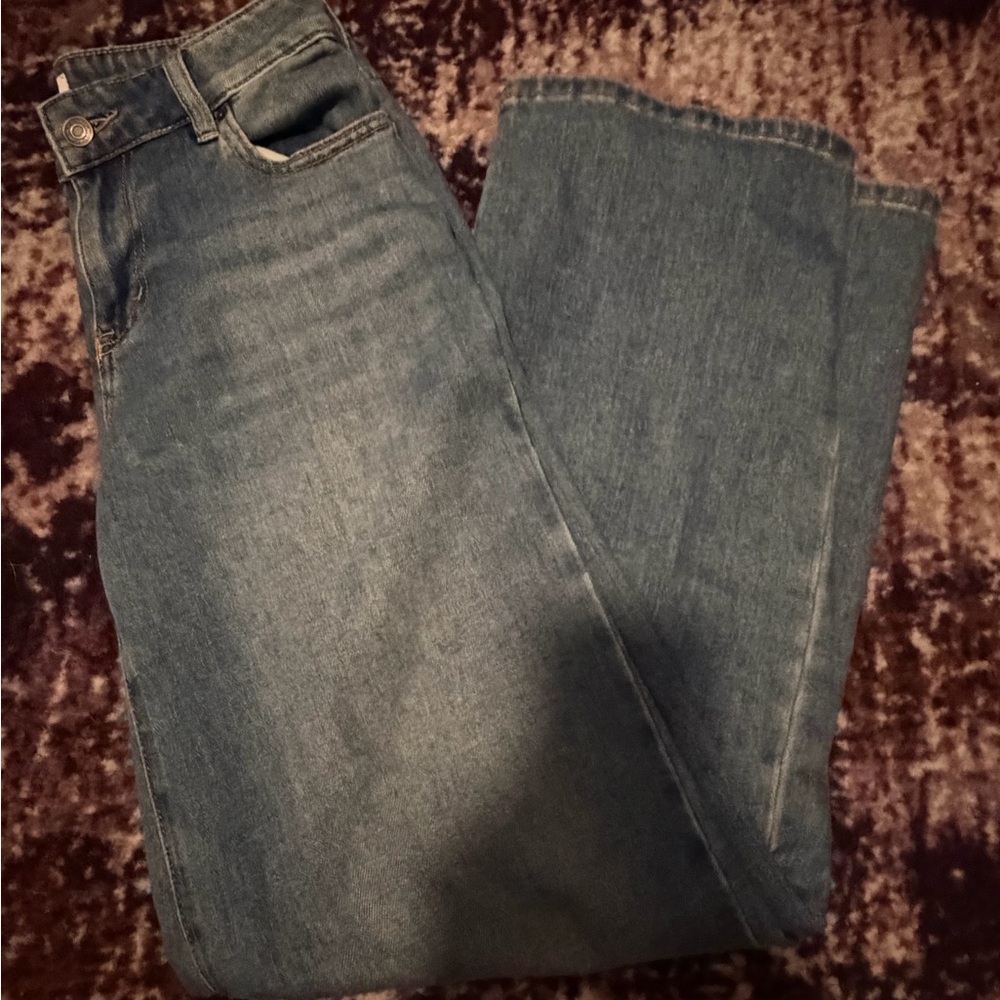 RSQ Women's Straight Leg Blue Jeans